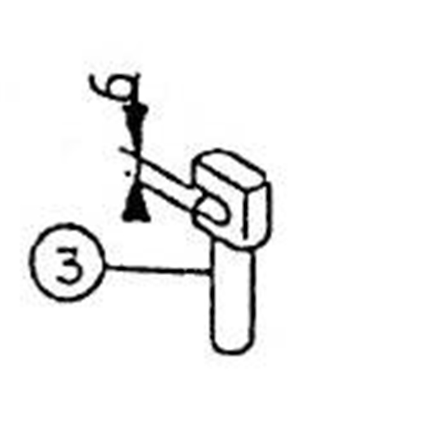 2621-0303-03-00 Hawa                                      Pump Piston (spare part pos. 03) Issue # 3